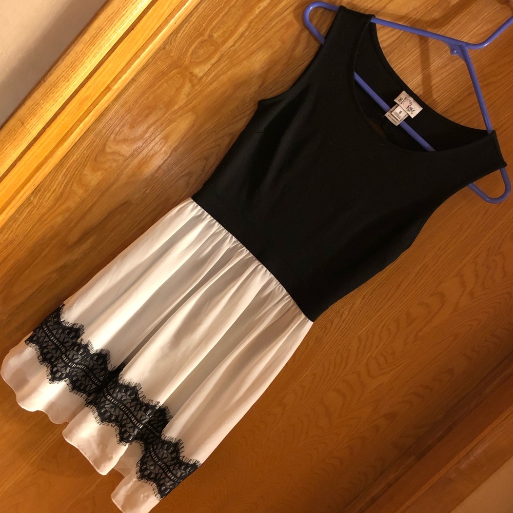 Little Black & White Dress